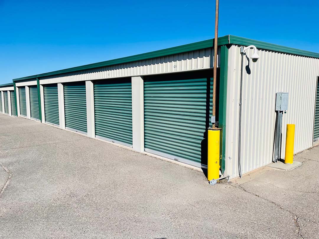 Secure storage lot
